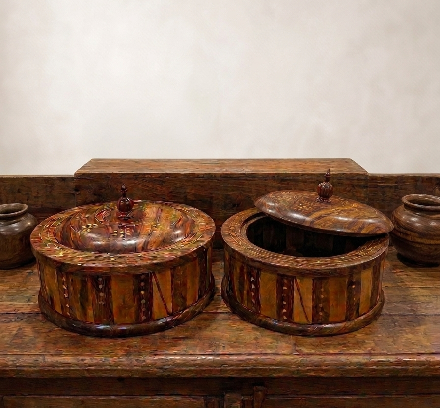 Wooden Hot Pot – Insulated Food Warmer