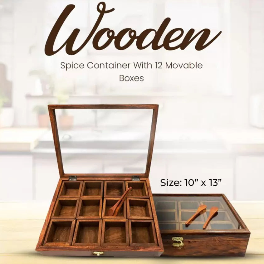 Spice Box β 12 Moveable Slots