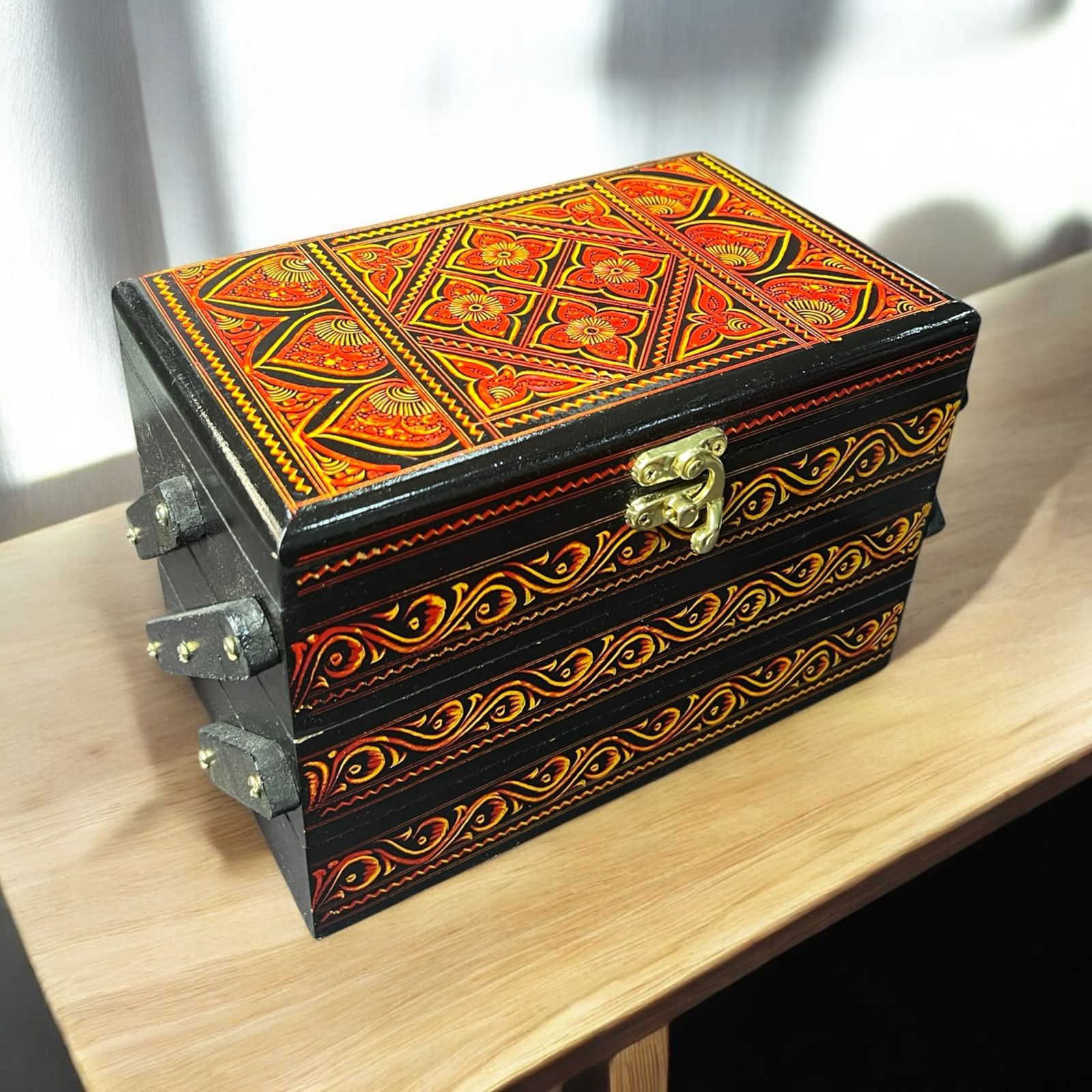 Tri Fold Jewelry Box β Naqshi - Image 3